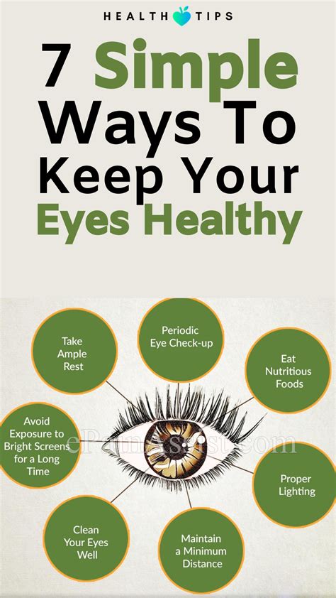 Healthy Eyes: 7 Simple Maintenance Tips