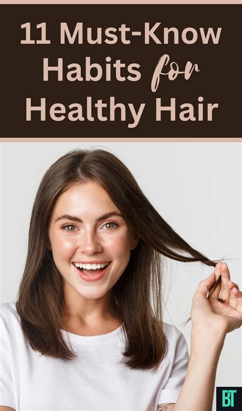 Healthy Hair Habits