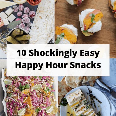 Healthy Happy Hour Food Recipes
