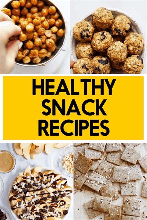Healthy Snack Food Recipes