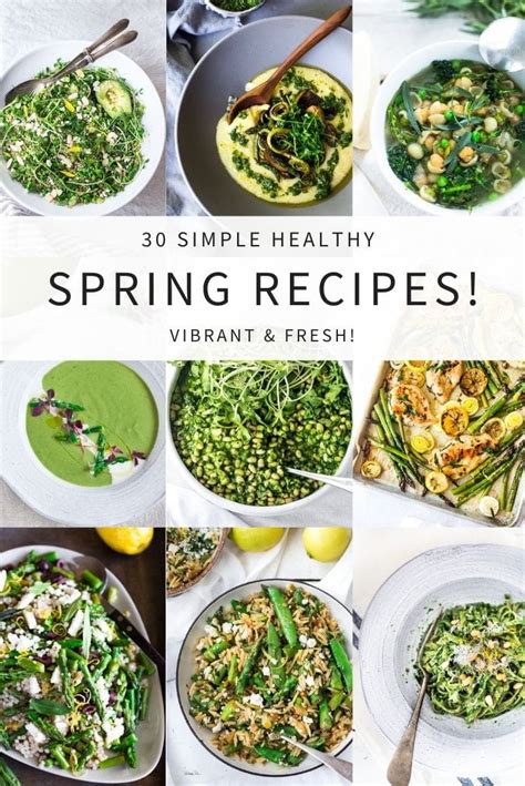 Healthy Spring Recipes 2024