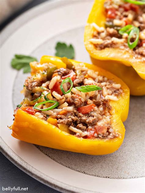 Healthy Stuffed Bell Pepper Recipe
