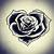 Heart Rose Tattoo Designs