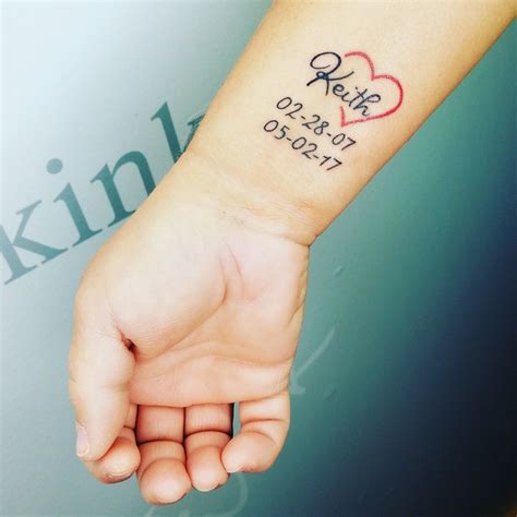 Wrist Name Tattoo Ideas Tattoos for kids, Name tattoos