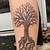 Heart Tree Tattoo Design