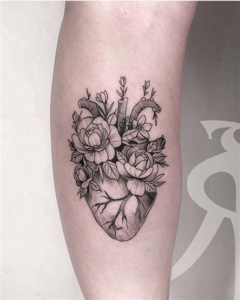 Heart Anatomy Tattoos