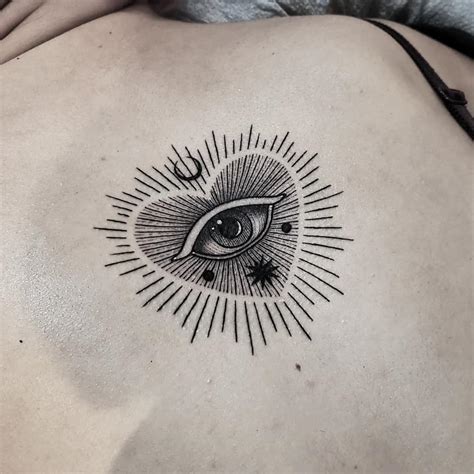 Heart And Eye Tattoo