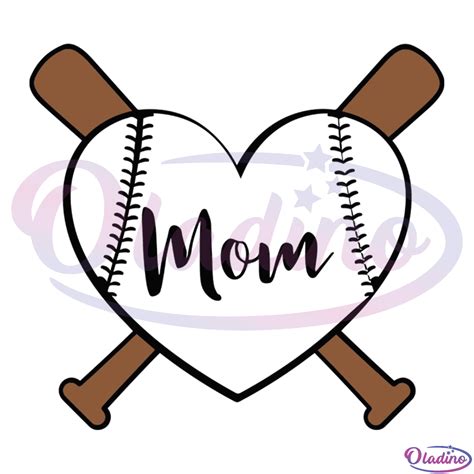 Score a Home Run with Heartwarming Baseball Mom SVG Designs - Top Picks for Game Day Glory!