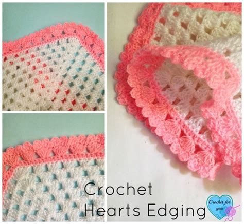 Heart Crochet Border