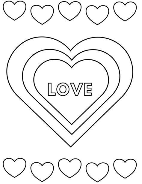 Heart Images Coloring Pages