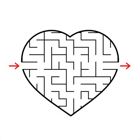 Heart Maze Printable
