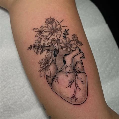 Heart Realistic Tattoo