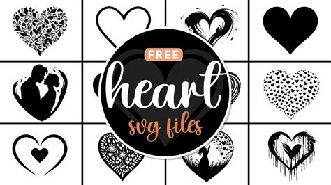Unlock Your Artistic Heart with Free Heart SVG Downloads: Discover the Best Heart SVGs for Your Creative Projects!