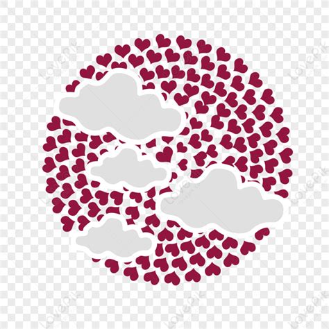 Download Heart and Clouds SVG File - SVG Design Commercial Use