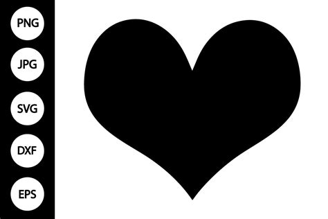 Download Heart and Clouds SVG File - SVG Design Silhouette DXF Files