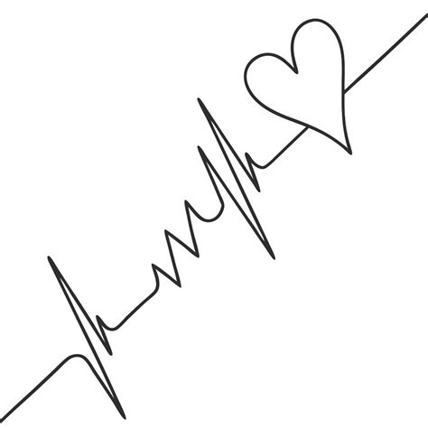 Download Heartbeat Line Clipart Commercial Use