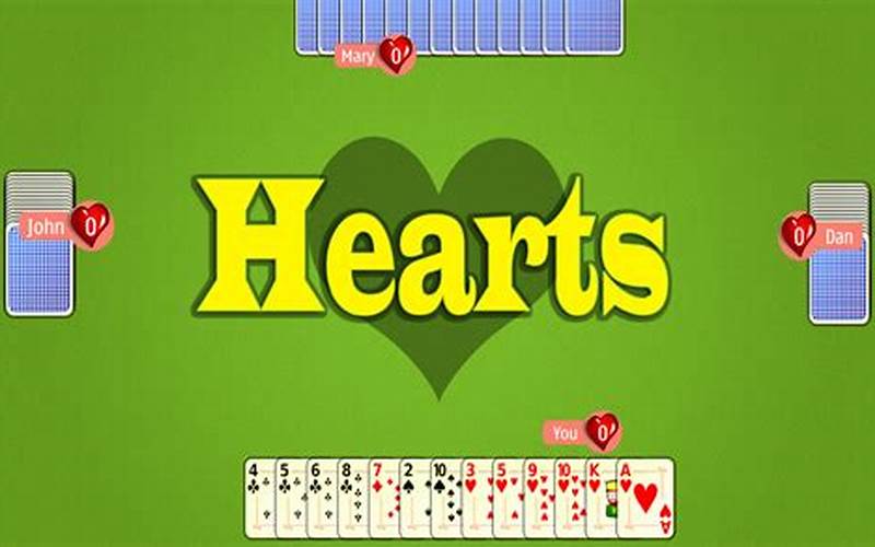 Hearts Card Game Play