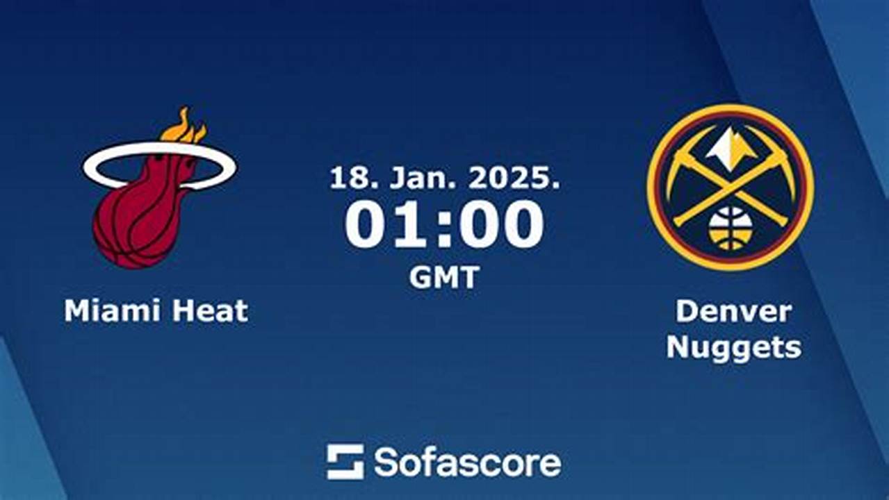 Heat Vs Nuggets Box Score Stats