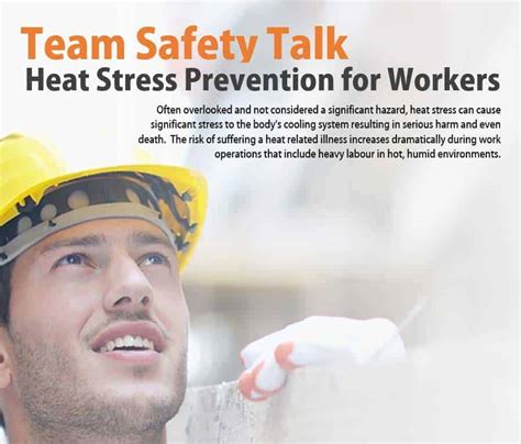 Heat Stress Safety Talk