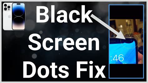 Heat method to fix black spots on phone screen