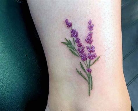 Heather Flower Tattoo