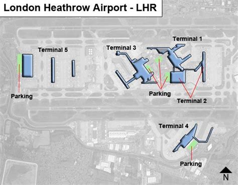 Heathrow Airport Map