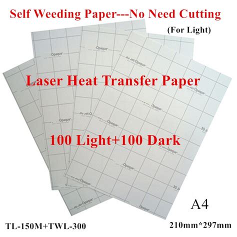 Heatless Printable Transfer Paper