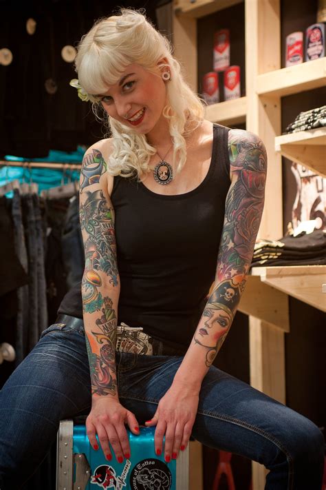 Tattoo devotees showcase beautiful designs at East London