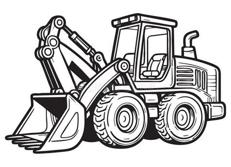 Heavy Equipment Coloring Pages