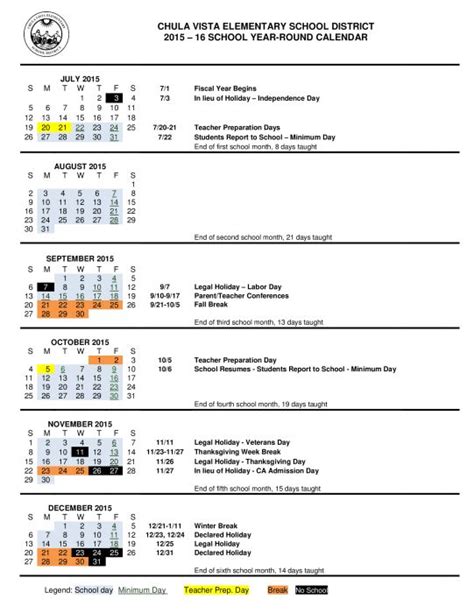 Hedenkamp Elementary Calendar
