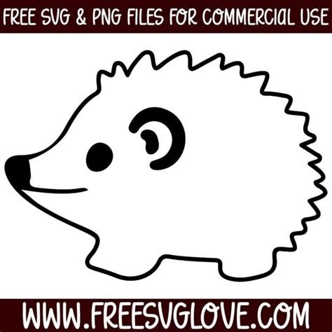 Download Hedgehog Love SVG File - SVG Design Files