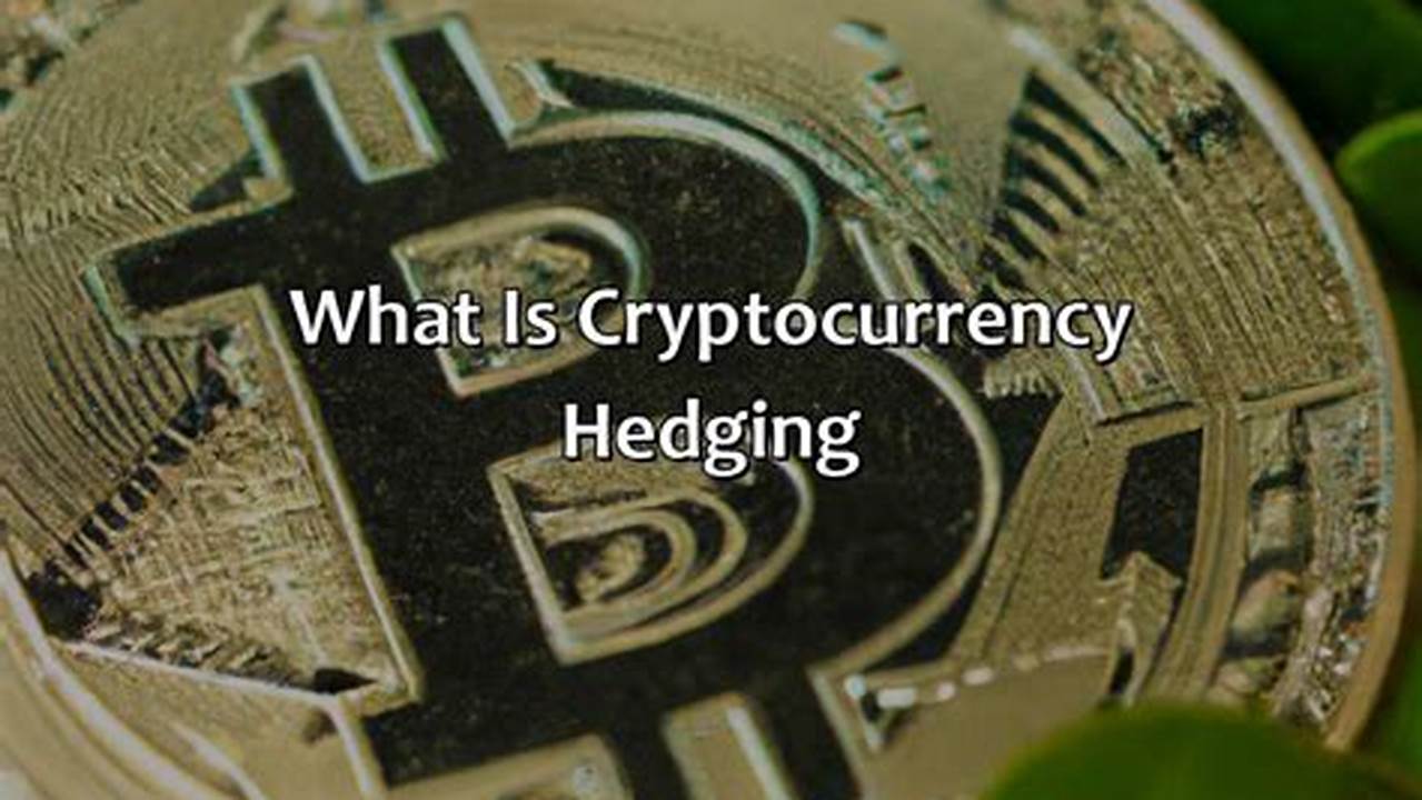 Hedging, Cryptocurrency