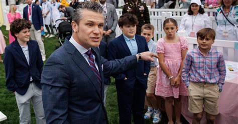 Hegseth Sideburns Easter