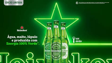 Heineken lança nova campanha e muda a cor de sua estrela