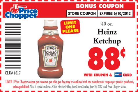 Heinz Ketchup Printable Coupon