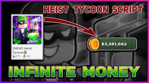 Heist Tycoon Script | Infinite Money