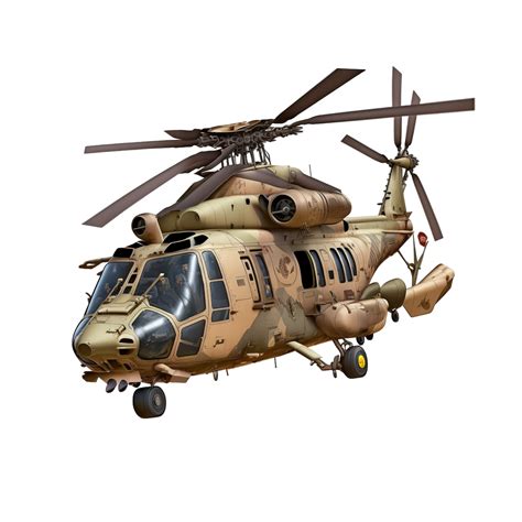 Helicopter 3D PNG