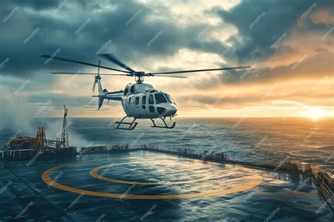 Helicopter Landing Arrival