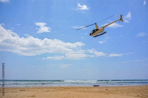 Helicopter Taking Off South Beach