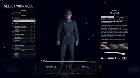 Hell Let Loose classes