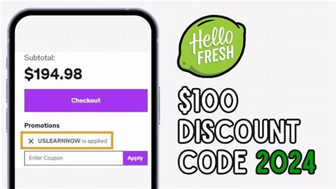 Hello Fresh Promo Code 2024