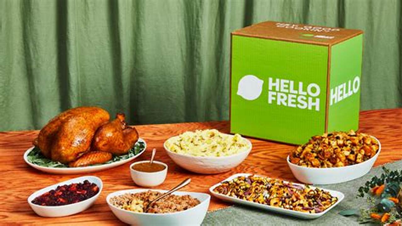 Hello Fresh Thanksgiving Box 2025