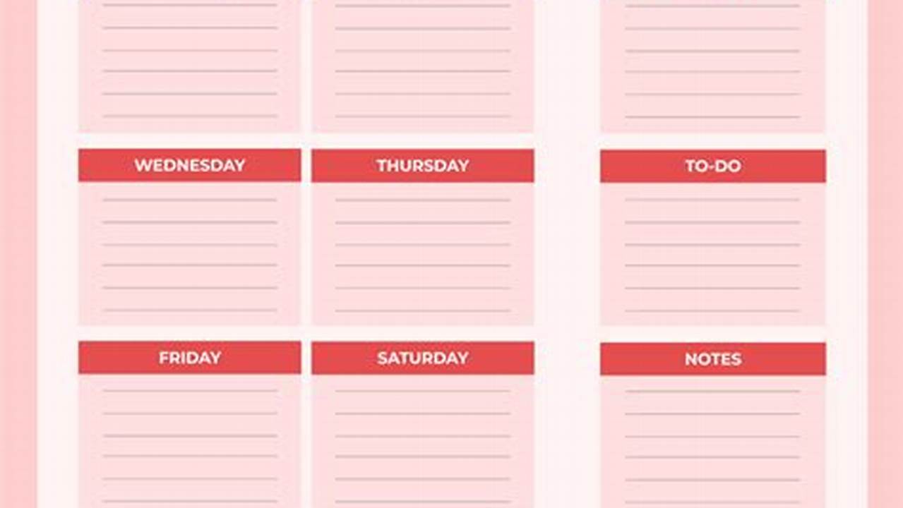 Hello Kitty Weekly Planner 2024