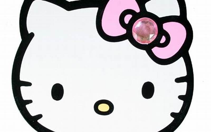 Hello Kitty'S Face Details