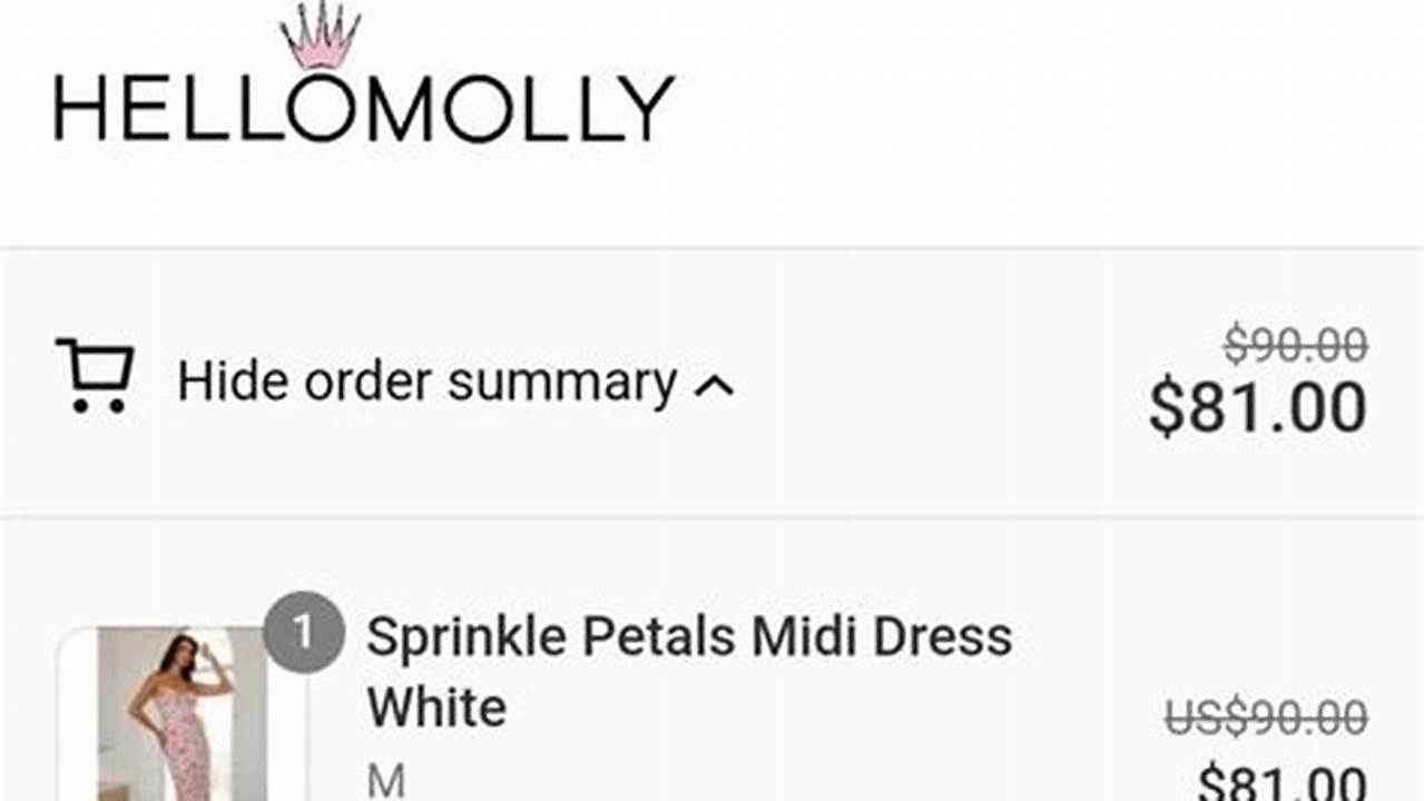 Hello Molly Discount Code August 2024