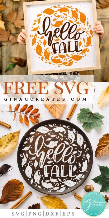 Embrace the Autumnal Vibes with a Free Hello Fall SVG - Download Now!