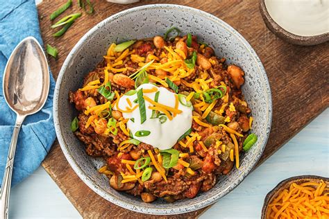 Hello Fresh Chili Recipe