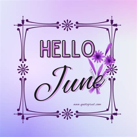 Hello June Image