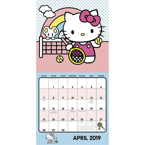 Wall Hanging Calendar 2022 Hello Kitty Wall Calendar L Size NEW Sanrio