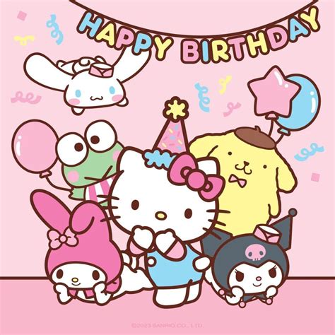 Hello Kitty Happy Birthday Image